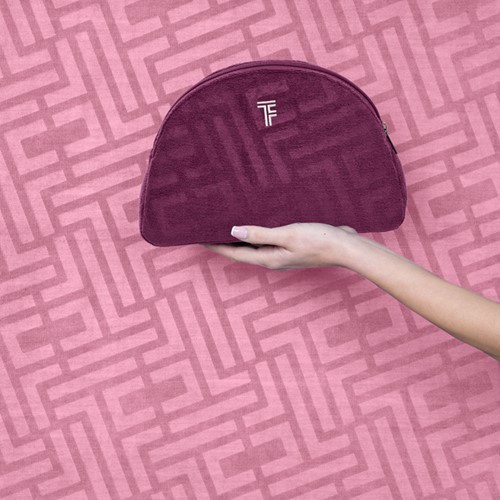 Τσαντάκι-Νεσεσερ Θαλάσης Feel and Touch Icon Aubergine