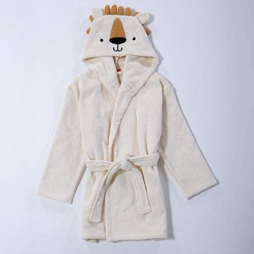 Βρεφικό Μπουρνούζι Nef-Nef Homeware Jungle In Motion 04 Ecru