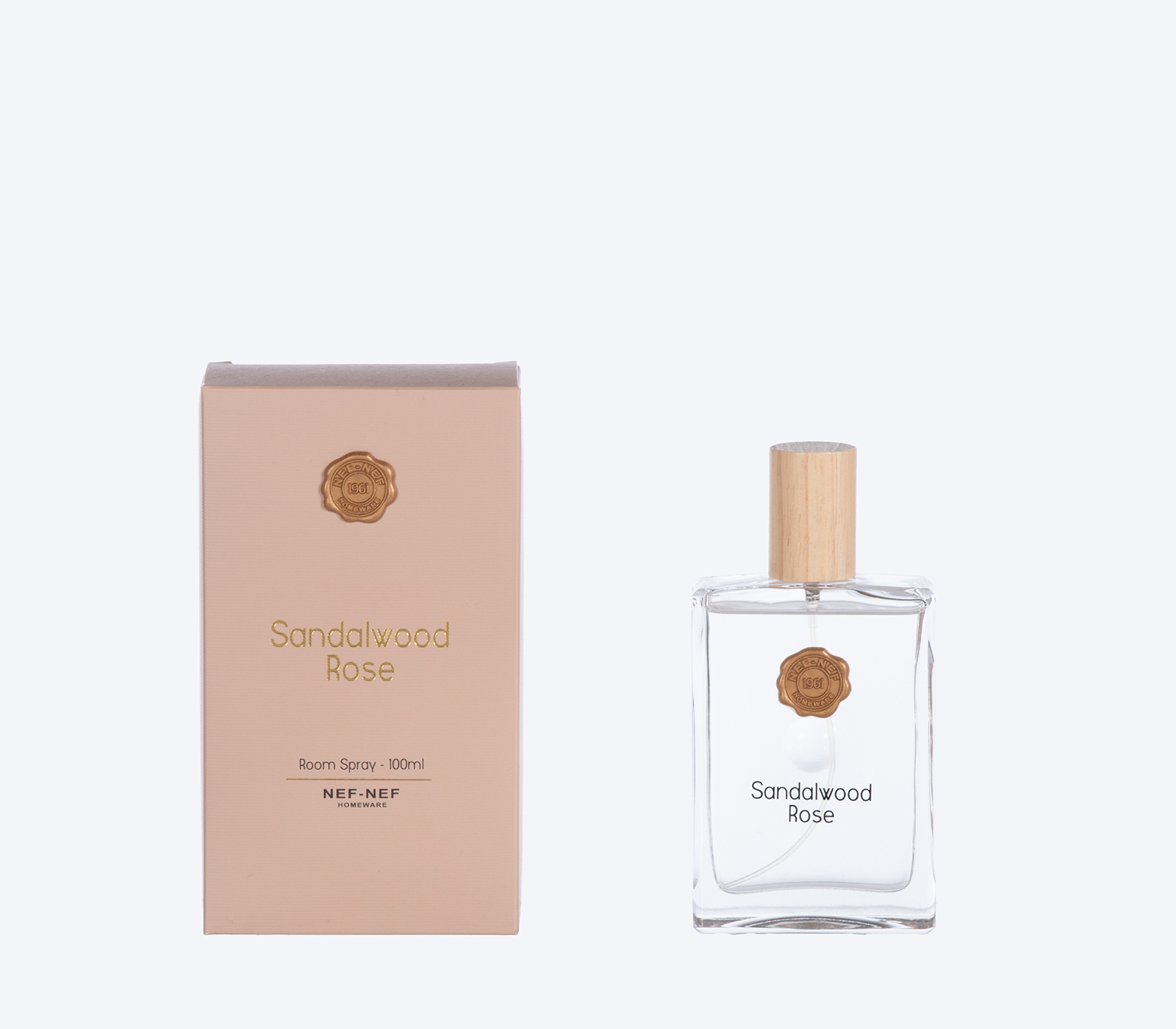 Αρωματικό Σπρεϋ Χώρου Nef-Nef Homeware Sandalwood Rose 100ml 