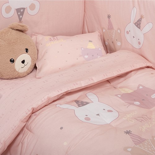 Βρεφικό Πάπλωμα Nef-Nef Homeware Special Party 110x140 Pink