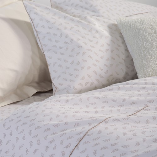 Παπλωματοθήκη Υπέρδιπλη Nef-Nef Homeware (Σετ) Amaranda 240X230 Beige