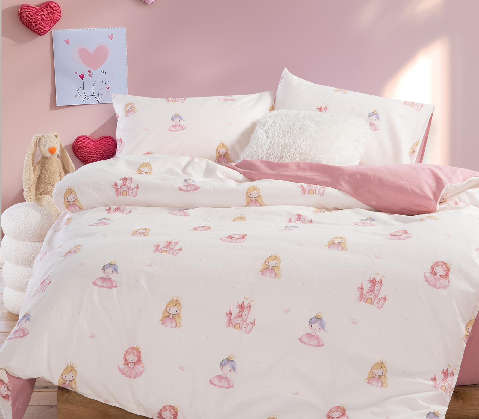 ΠΑΙΔΙΚΑ ΣΕΤ ΣΕΝΤΟΝΙΑ ΜΟΝΑ OUR PRINCESS 170Χ260 NEF-NEF HOMEWARE