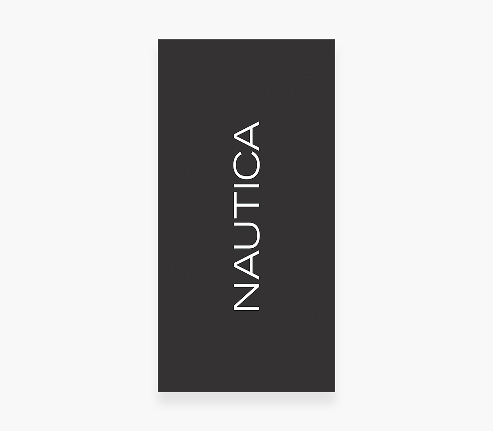 Πετσέτα Θαλάσσης Nef-Nef Homeware Nau Logo 80X160 Black