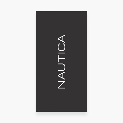 Πετσέτα Θαλάσσης Nef-Nef Homeware Nau Logo 80X160 Black