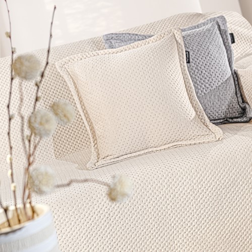 Ριχτάρι Τετραθεσίου Guy Laroche Cooling Natural 170X350 + Μαξιλάρι 45X45+3