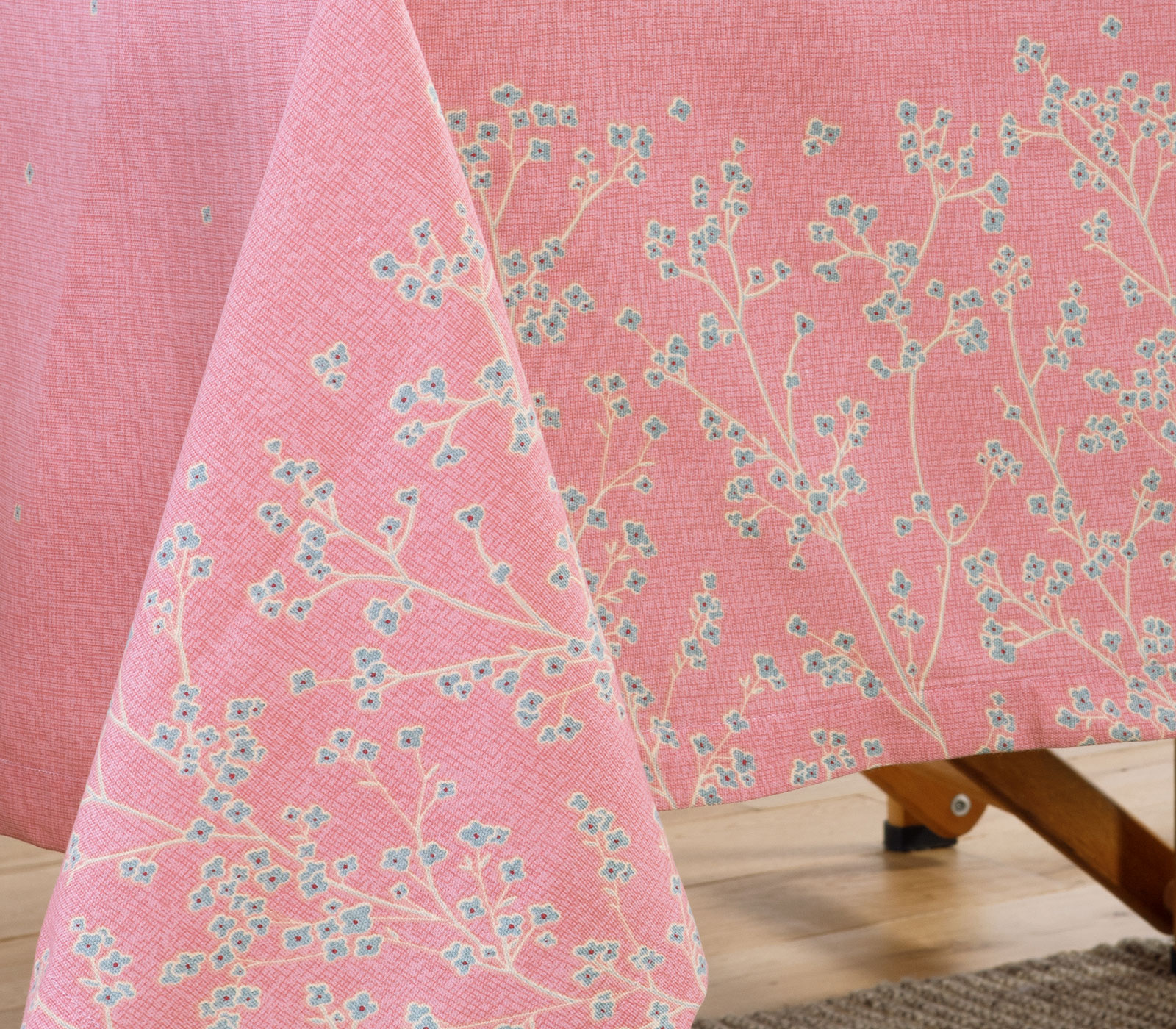 Τραπεζομάντηλα Nef-Nef Homeware Floriva 140X180 Coral