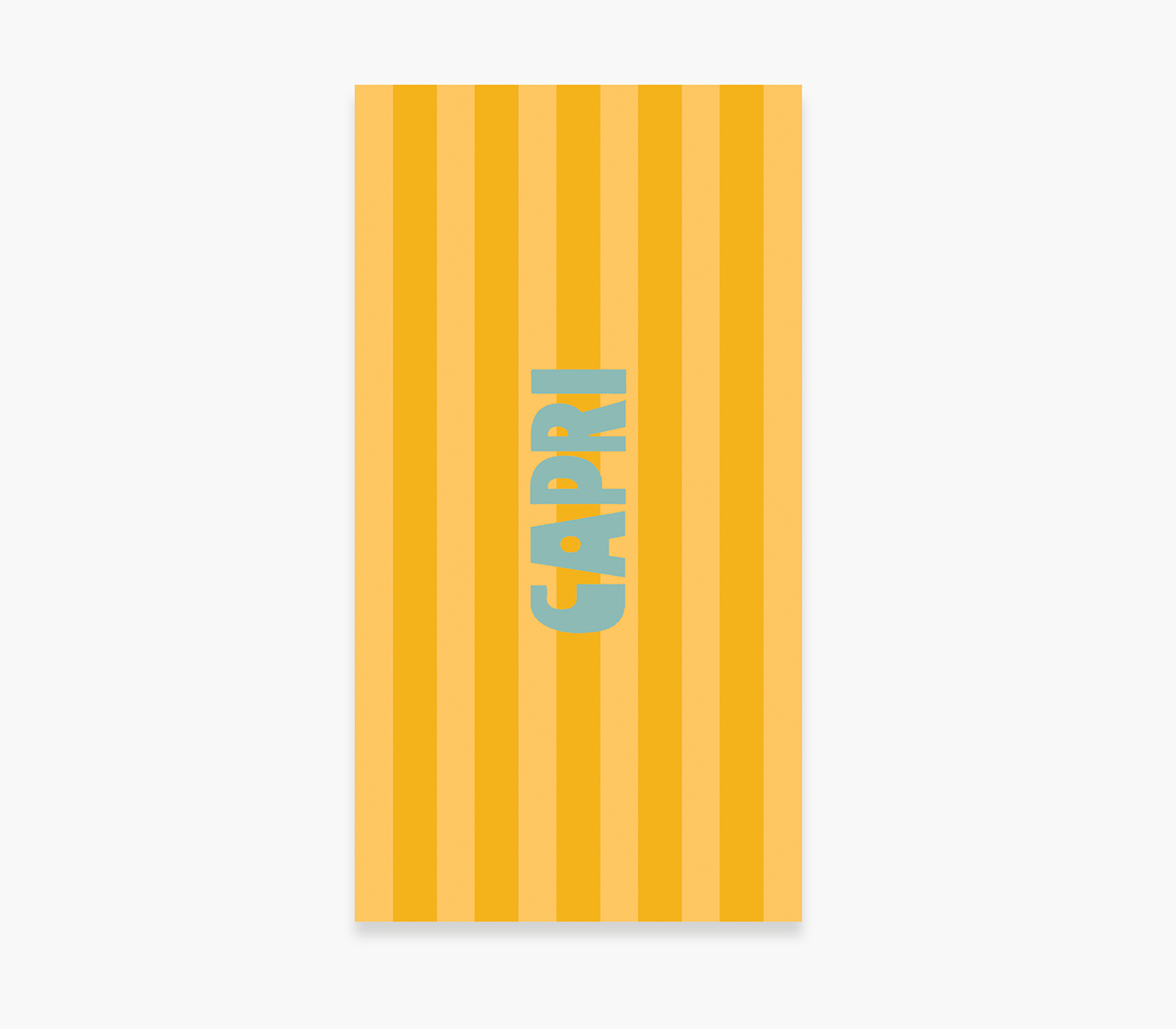 Πετσέτα Θαλάσσης Nef-Nef Homeware Capri 80x160 Yellow