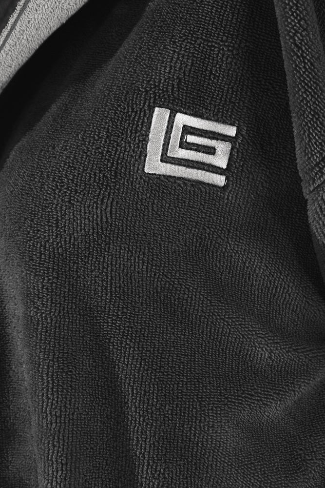  Μπουρνούζι Guy Laroche Monogram Black XX.Large