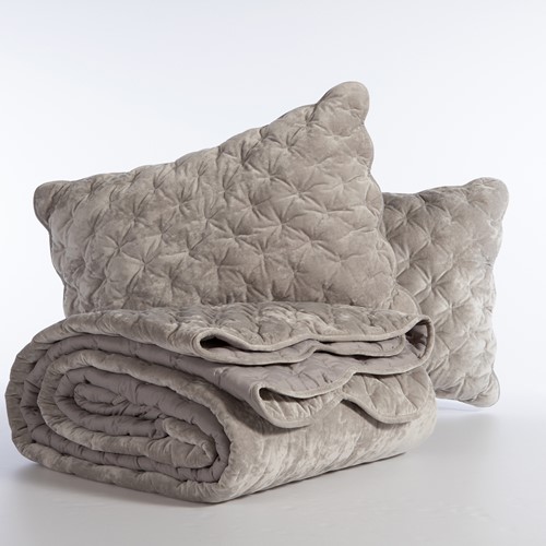 Κουβερλί Υπέρδιπλο Nef-Nef Homeware Priver 230x240 Grey