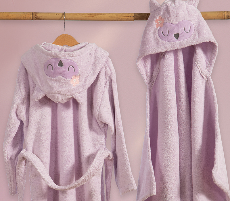 Βρεφική Κάπα Nef-Nef Homeware Best Friends 70x120 Leavender