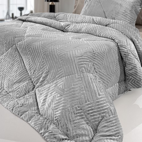 Πάπλωμα Ημίδιπλο Guy Laroche York Silver 180X240