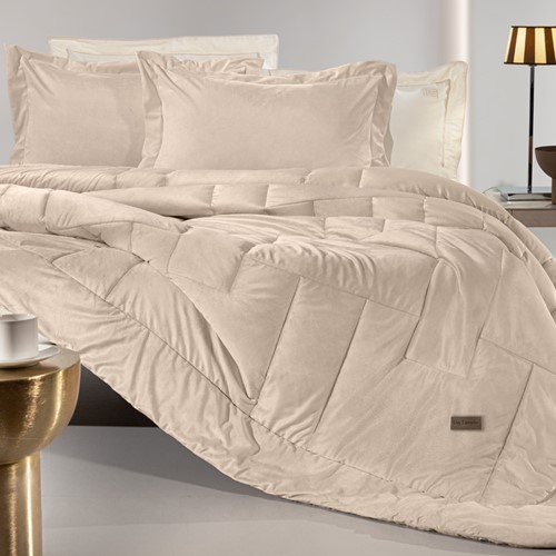 Πάπλωμα Υπέρδιπλο Guy Laroche Scarlett Beige 220x240