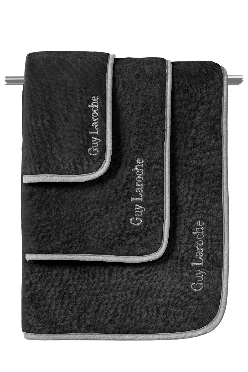 Σετ Πετσέτες Guy Laroche New Comfy Black (3ΤΜΧ)