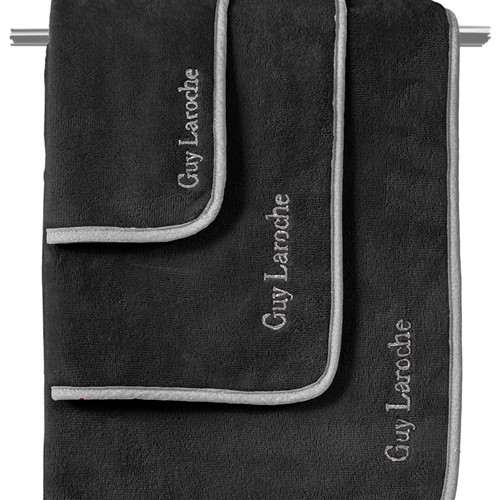 Σετ Πετσέτες Guy Laroche New Comfy Black (3ΤΜΧ)