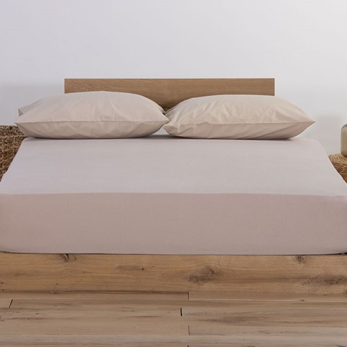 Σεντόνι Διπλό Nef-Nef Homeware Με λάστιχο 140Χ200+30 Linen