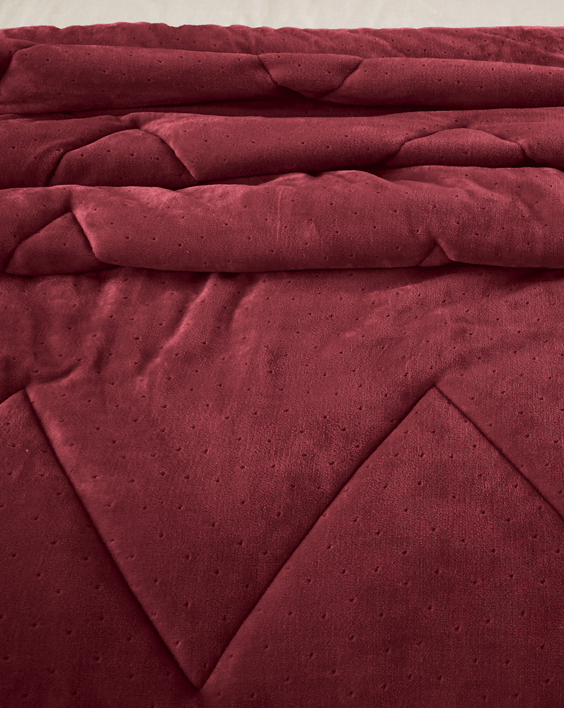 Πάπλωμα Μονό Guy Laroche Drops 160x240 Wine