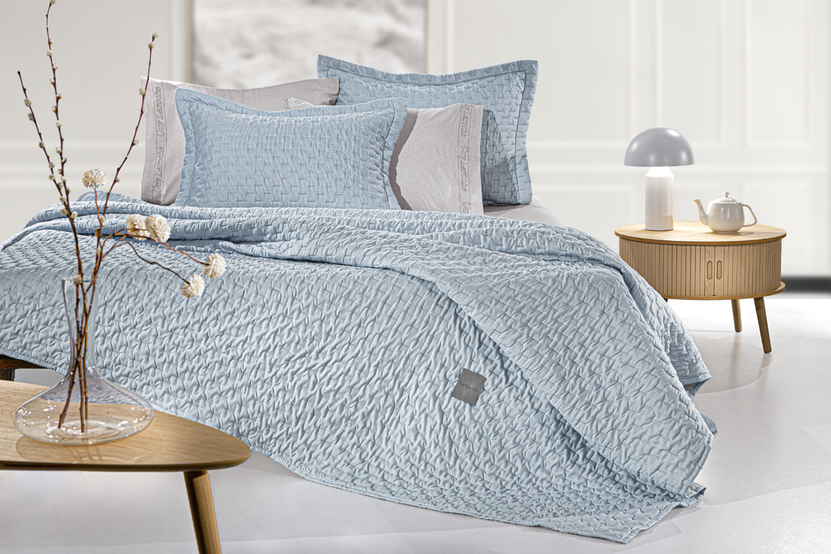 Κουβερλί Υπέρδιπλο Guy Laroche (Σετ) Arden Denim 220X240