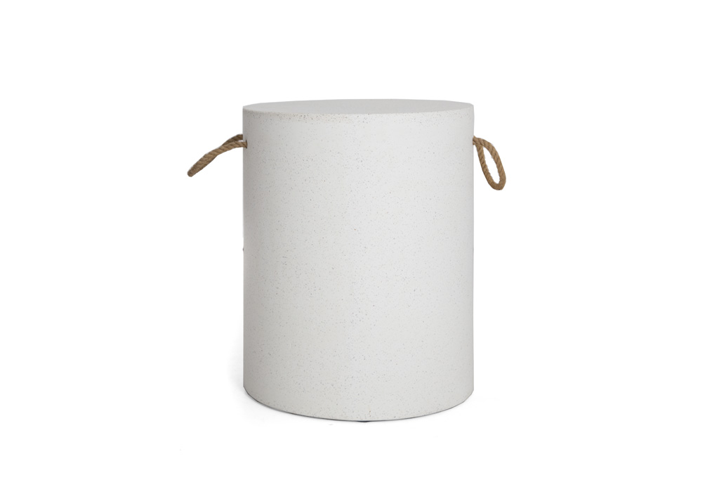 Σκαμπό Mauro Terazzo White (35x35x44) Soulworks 