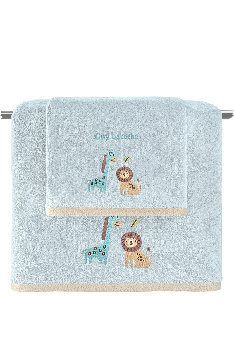 Σετ Πετσέτες Guy Laroche (Σετ) Jungle Natural- Sky