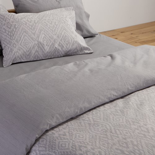 Παπλωματοθήκη Υπέρδιπλη Nef-Nef Homeware (Σετ) Orion 240x230 Grey