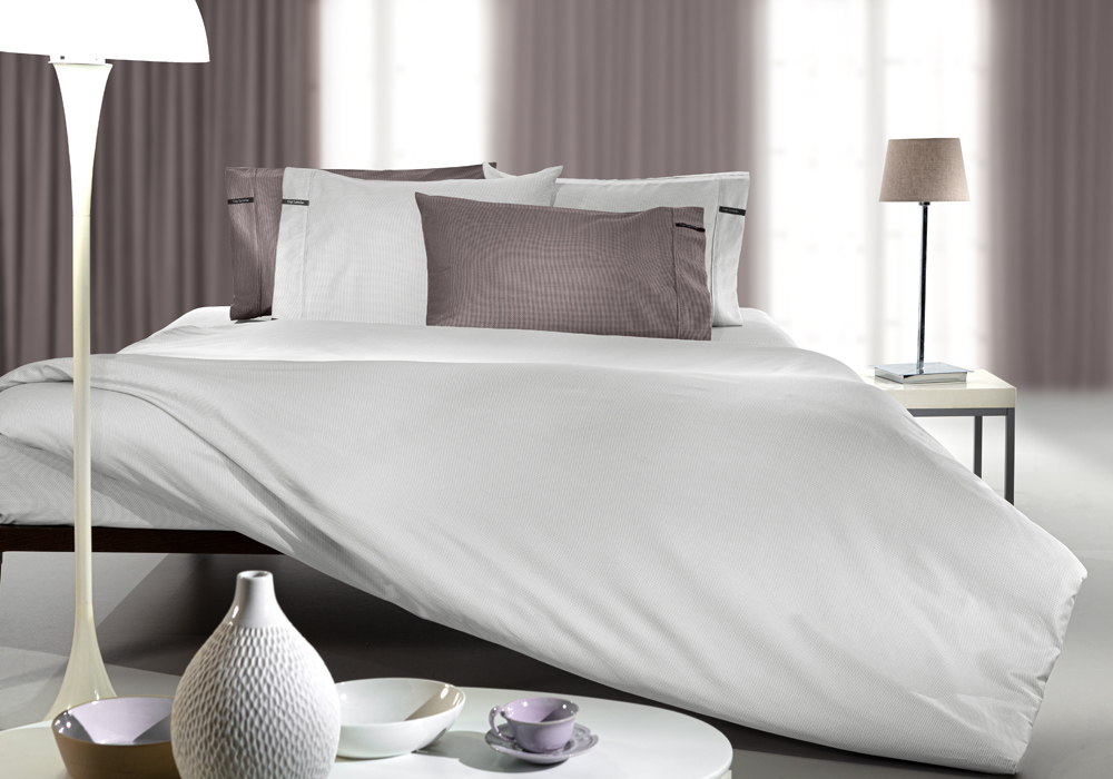 Σεντόνι Υπεδιπλο Guy Laroche Minimal Silver 240X270