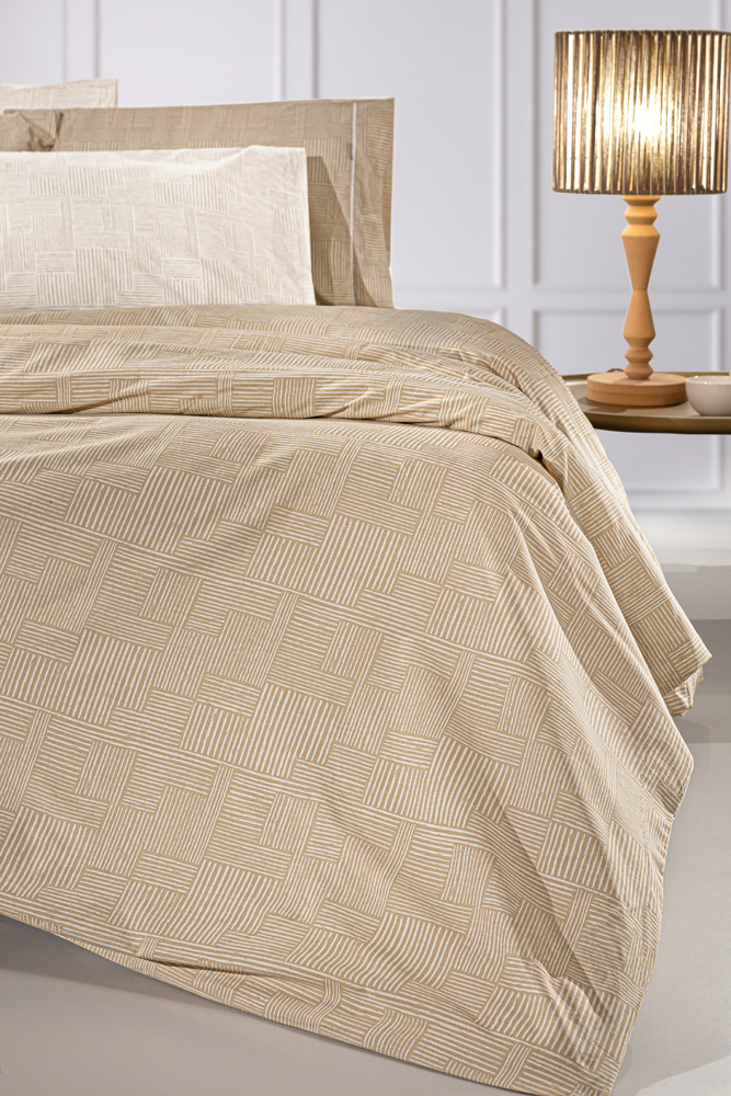 Σεντόνια King Size Guy Laroche (Σετ) Stencil Mocca 270X265