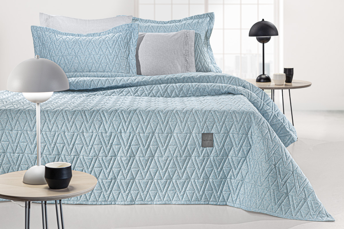 Κουβερλί Ημίδιπλο Guy Laroche (Σετ) Kylian Denim 180X240