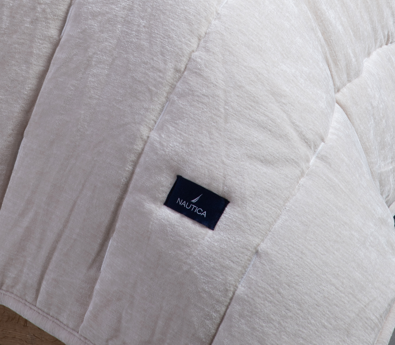 Κουβερτοπάπλωμα Υπέρδιπλο Nef-Nef Homeware Nau Coast 240X220 Ecru