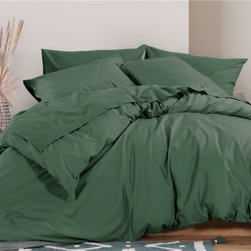 Παπλωματοθήκη Υπέρδιπλη Nef-Nef Homeware (Σετ) Basic-22 230x240 Green