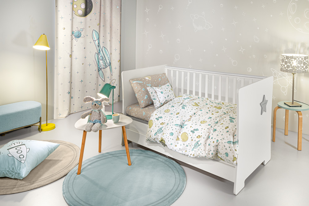 Βρεφικά  Σεντόνια Guy Laroche (Σετ) Meteor 115x170