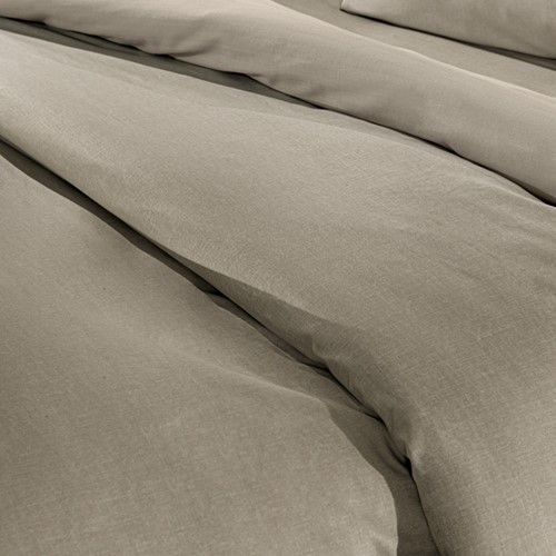 Σεντόνι Υπέρδιπλο Μεμονωμένο Guy Laroche Color Plus Taupe 160X200+32 Με Λάστιχο