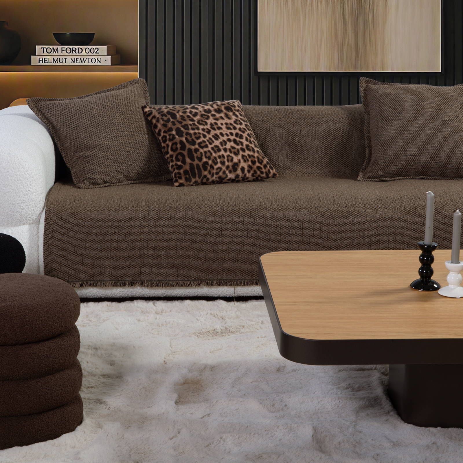Ριχτάρι Διθέσιου Καναπέ Nef-Nef Homeware Brooklyn 26 170x250 Βeige