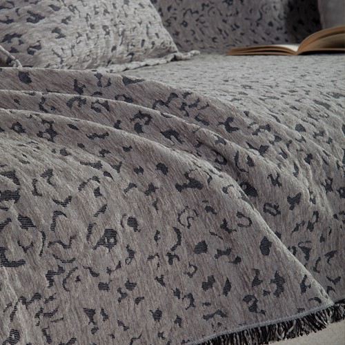 Ριχτάρι Διθέσιου Καναπέ Nef-Nef Homeware Leopard 170x250 Grey
