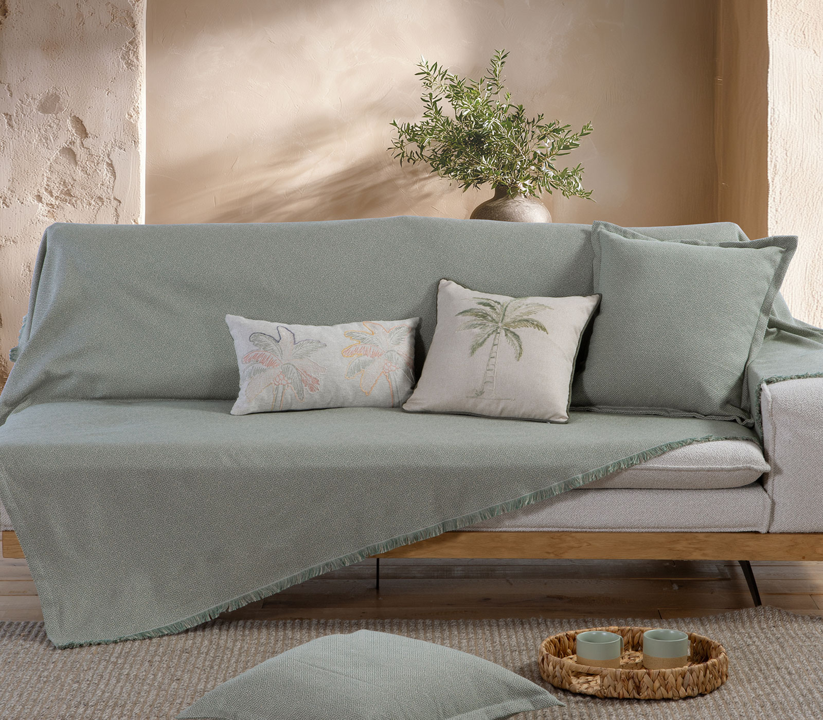 Ριχτάρι Διθεσίου Nef-Nef Homeware Loen 170X250 Green