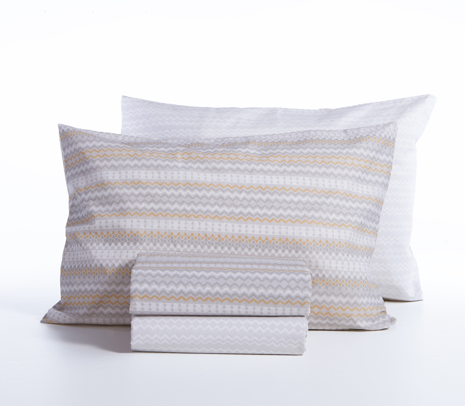 Σεντόνια Μονά Nef-Nef Homeware (Σετ) Quantro 170x270 Grey 