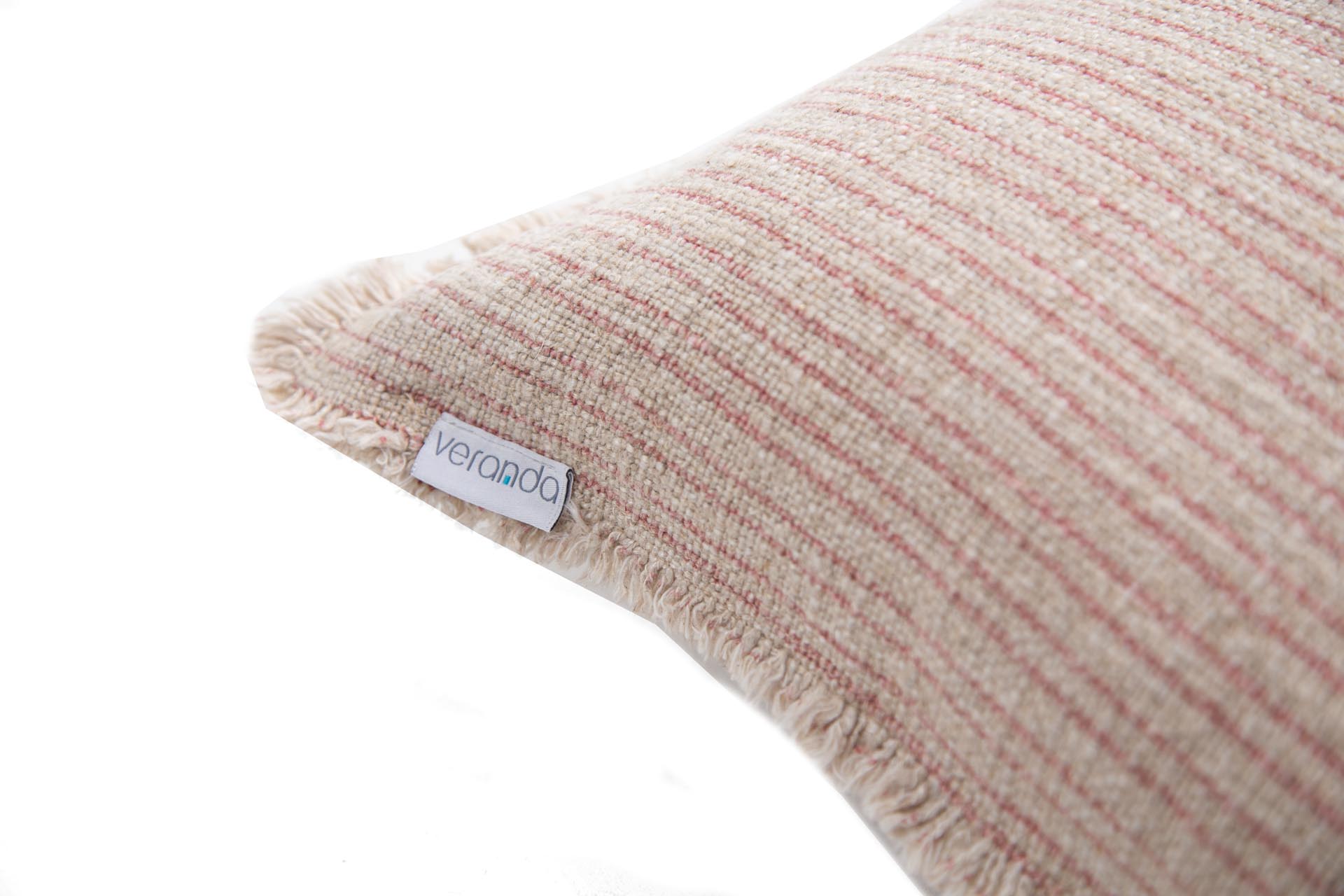 Διακοσμητική Μαξιλαροθήκη Verve Natural/Blush (45×45)