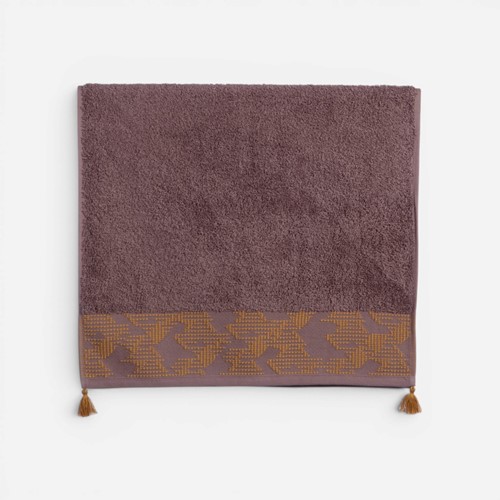Πετσέτα Προσώπου Nef-Nef Homeware Zeyn 50x90 Brown