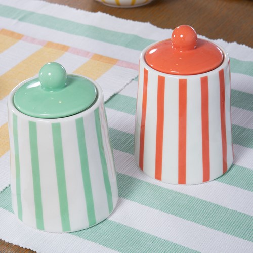 Διακοσμητικό Βάζο Με Καπάκι Nef-Nef Homeware Fantasy 11,2X16 Green