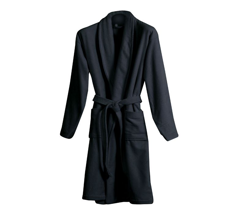 Μπουρνούζι με Γιακά Nef-Nef Unit Black X.Large