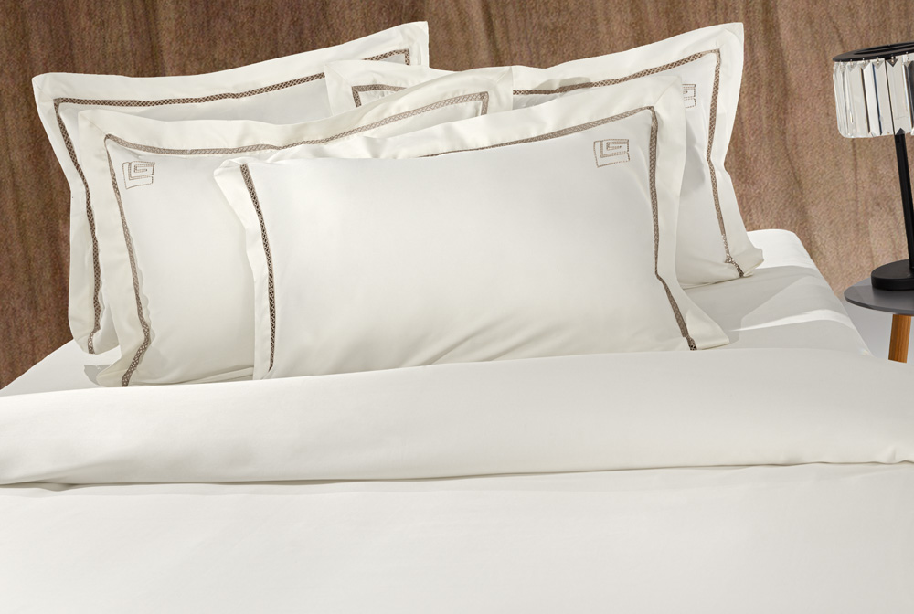 Παπλωματοθήκη King Size Guy Laroche Blend Taupe-Ivory 260X260