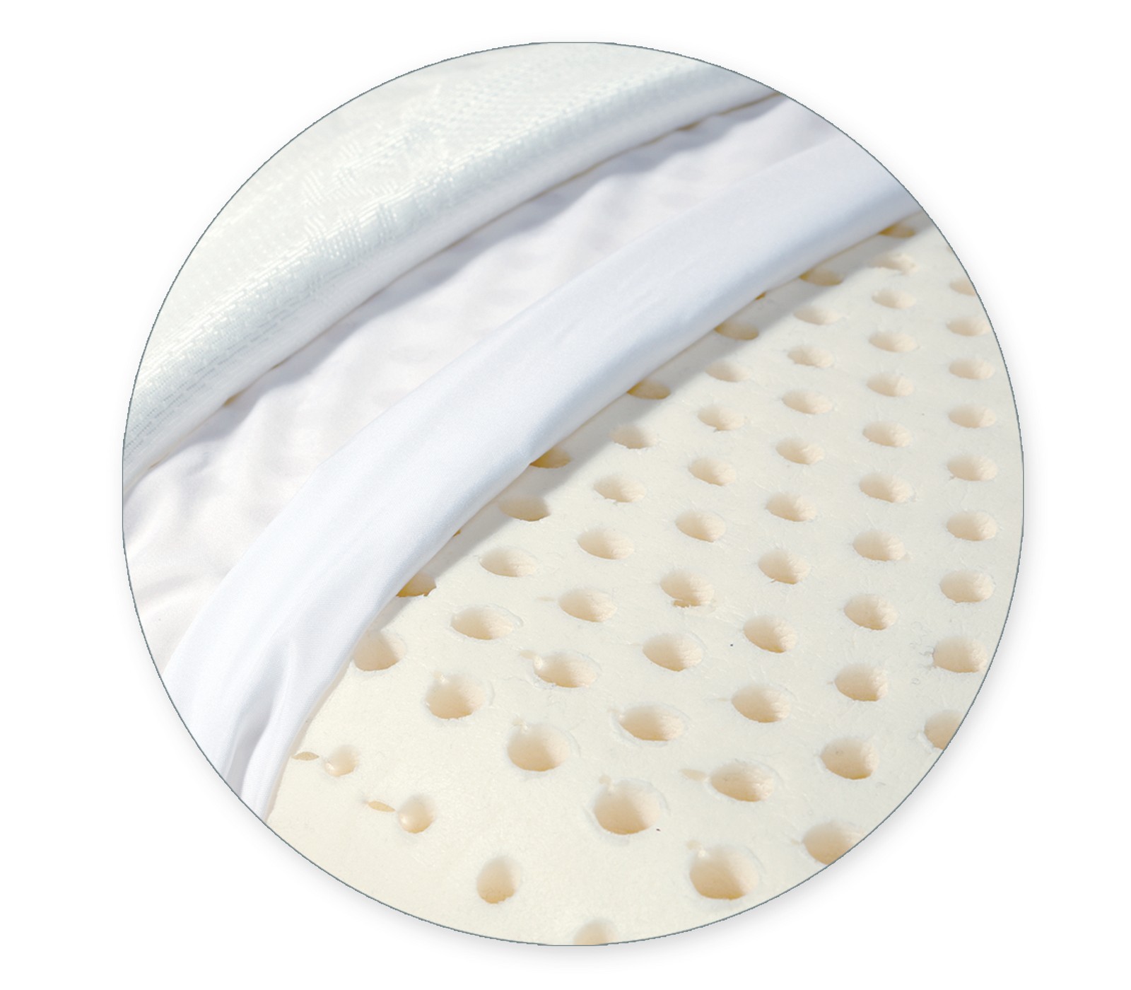 Μαξιλάρι ύπνου Nef-Nef Homeware Latex-24 65X45X15