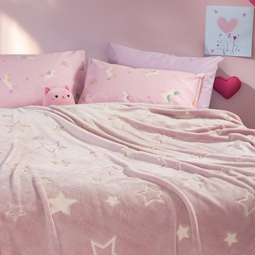 Παιδική Κουβέρτα Nef-Nef Homeware Starlight 160x220 Pink