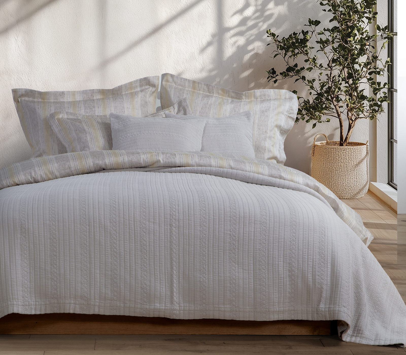 Διακοσμητική Μαξιλαροθήκη Nef-Nef Homeware Morelo 50x50 Grey