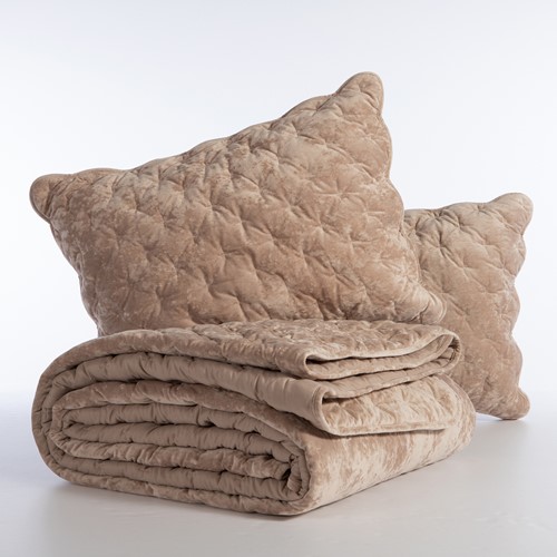 Κουβερλί Υπέρδιπλο Nef-Nef Homeware Priver 230x240 Beige