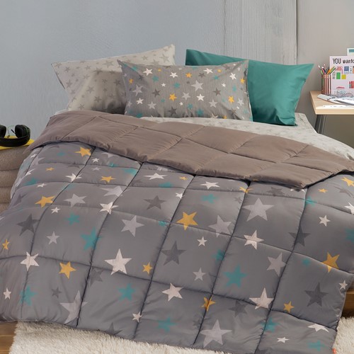 Παιδικό Πάπλωμα Nef-Nef Homeware Stars Above 160x220 Silver