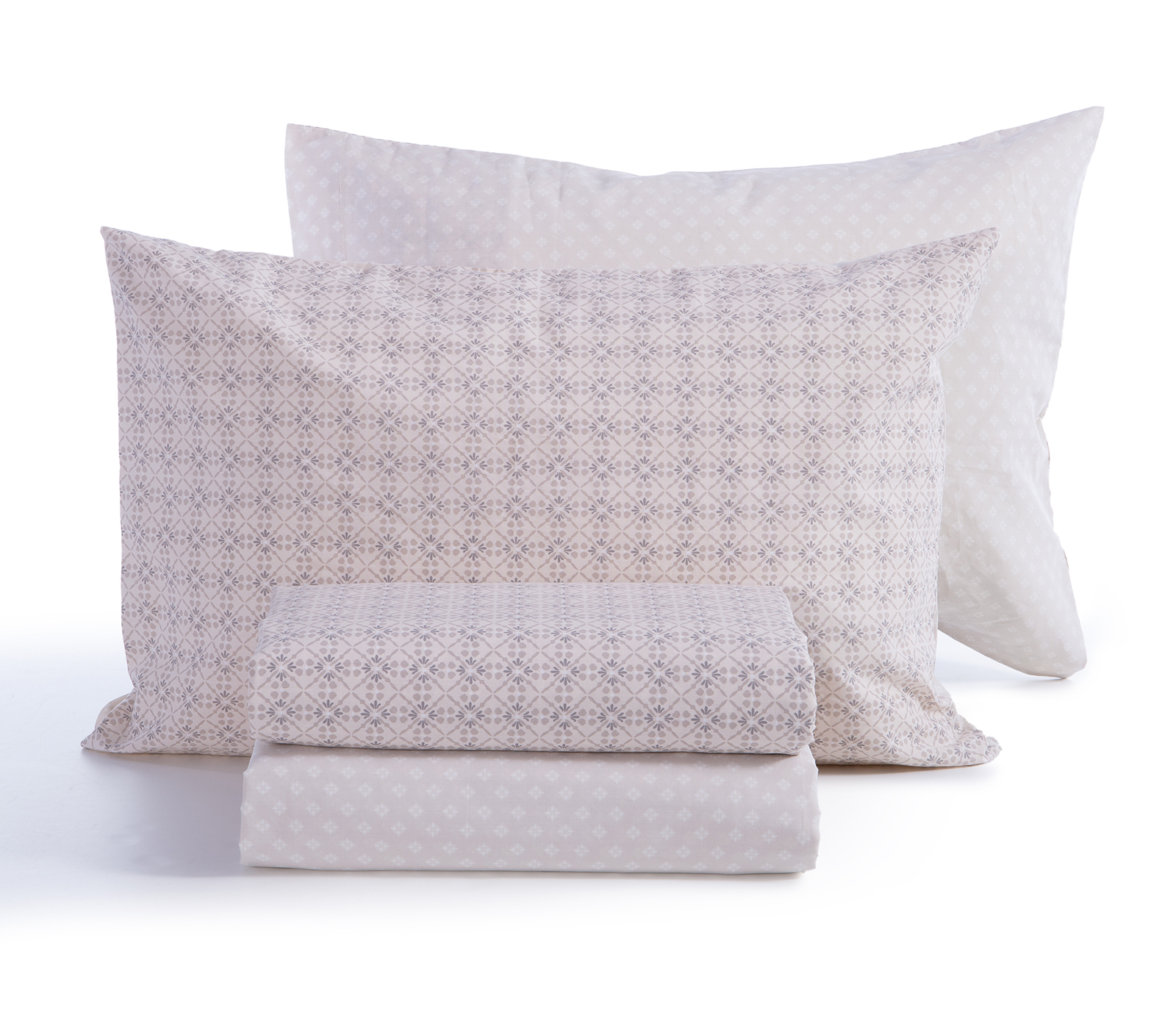 Σεντόνια Μονά Nef-Nef Homeware (Σετ) 170Χ270 Module Ecru