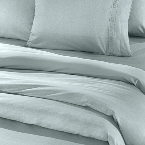 Σεντόνι King Size Μεμονωμένο Guy Laroche Color Plus Mint 270X280