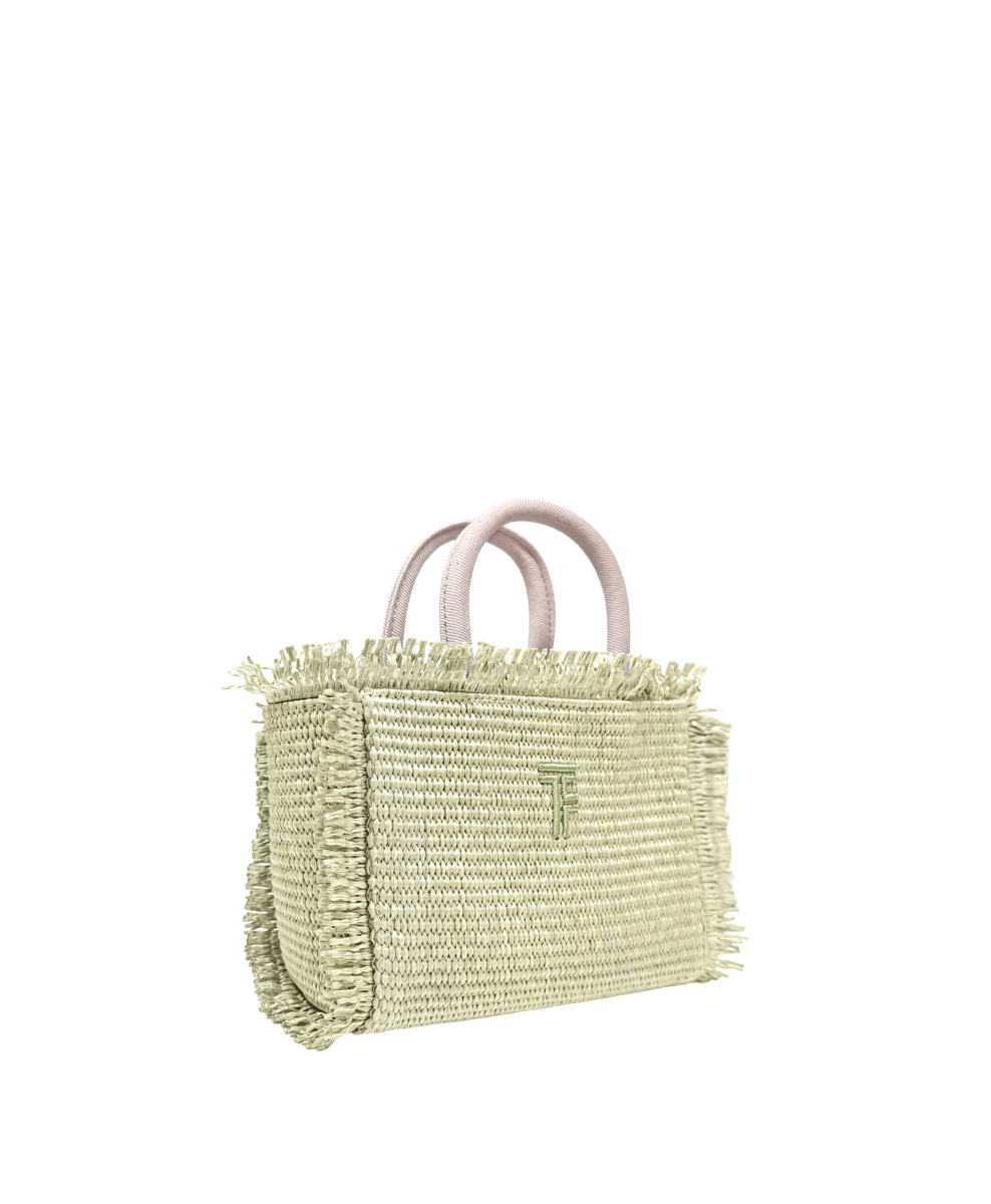 Τσάντα Θαλάσσης Mini Feel and Touch Dusty Yellow