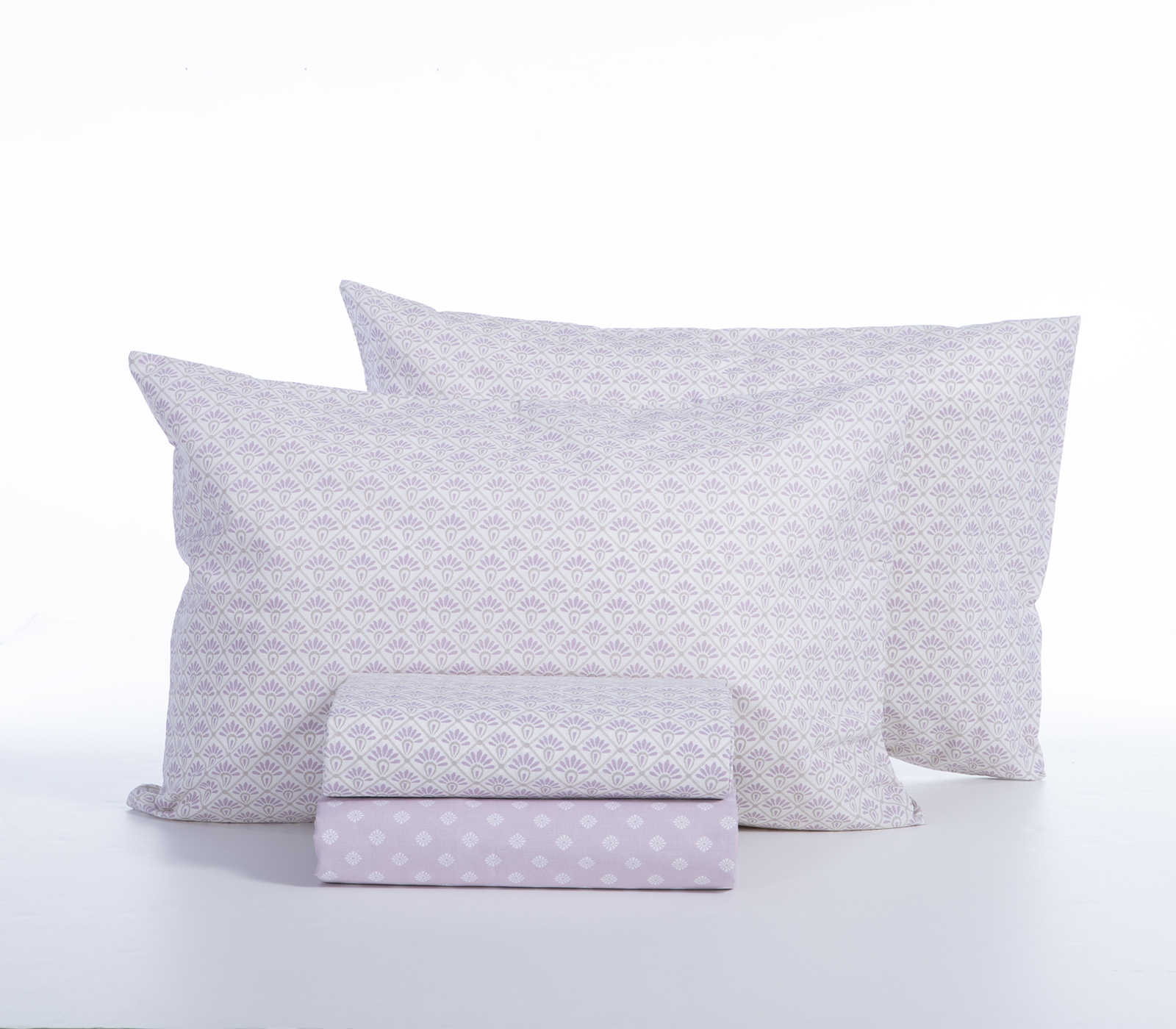 Σεντόνια Υπερδιπλα Nef-Nef Homeware (Σετ) Keylan 240Χ270 Mauve