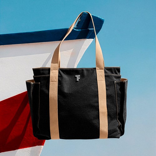 Tσάντα Θαλάσσης Ώμου Feel an Touch Cabo Black/Natural